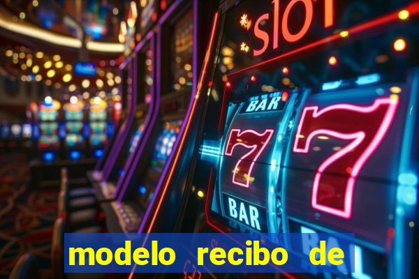 modelo recibo de pagamento autonomo